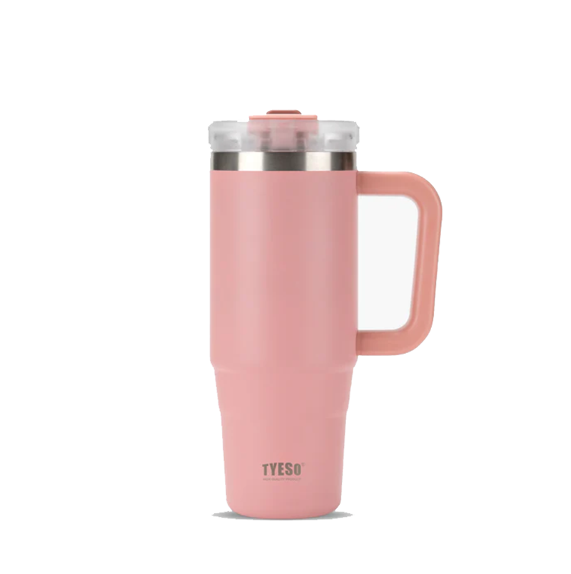 Tyeso Quencher “AURA” Tumbler (1.2 L) Tea Pink