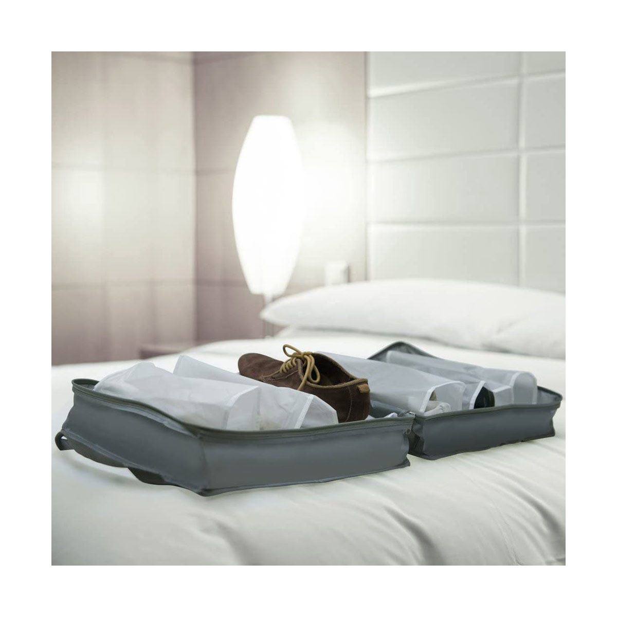 Travel Shoe Bag 6 Pairs - Image 2